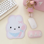 Miffy Mouse Pad Mini Rabbit Pink Small Mouse Wristband Cute miffy Mouse Pad Hand Rest Girl
