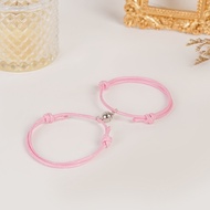 New Gelang Couple Magnet Set 2Pcs Bracelet Persahabatan Pacar Pria &amp; Wanita GLG25