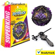 Beyblade Burst B-175 Superking Booster Lucifer End. Emperor Dr Set  with Launcher Kid's Beyblade Toys Birthday Gift toy