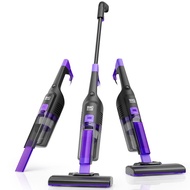 ROUNY 11kPa Versatile Corded Stick Vacuum Cleaner Dual-Stage Filtration 2-in-1 Form Easy Clean BBS01
