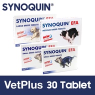 VetPlus Synoquin EFA Tablet capsule Small Medium Large Breed Dog