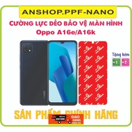 Toughened flexible phone screen protector for Oppo A16e/ A16K