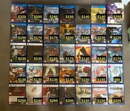 放大量二手/全新 ps4 ps5 game最平15$隻，另收主機同遊戲，多買多平，全部ps5可以玩，歡迎trade game 互補差價，二手 ps4 遊戲 /ps5 game/ ps4 pro/ps4