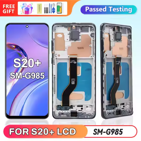 TFT For Samsung Galaxy S20 Plus G985F SM-G985F/DS Lcd Display Digital Touch Screen for Samsung Galax