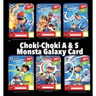 Choki Choki Boboiboy Galaxy Card | Kuasa Di Tanganmu