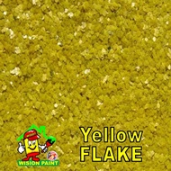 0.7 KG epoxy flake coating ( YELLOW  FLAKE ) for powder anti-slip toilet floor