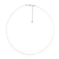 【正佳珠寶】天然珍珠 超頂級全美高光體 3mm 珍珠項鍊