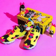 日本限定 Reebok Instapump Fury SNKR DUNK 聯名款 grape brain