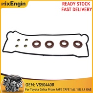 Engine Valve Cover Gasket Set Fit 1.6 1.8 L For Toyota Celica Corolla Geo Prizm 4AFE 7AFE 7AGE 1.6L 