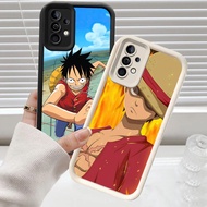 CH74 One Piece Luffy Soft Casing for Samsung S21 S24 FE A55 M15 S25 Ultra 5G Protective Case