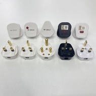 Pro. Plug Top13A 15A Neon lamp electrical plug 3pin wiring plug socket extension wire palam socket s