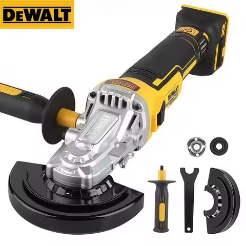 Dewalt DCG405FN 125mm wireless broom angle grinder 9000rpm lithium battery polishing and cutting mac