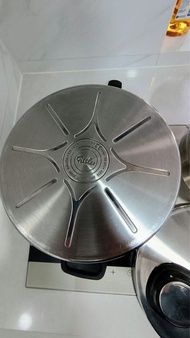 Fissler Vitavit Premium 6L 旗艦型［專利紅黃綠壓力指示+ Novogrill 壓紋］壓力煲