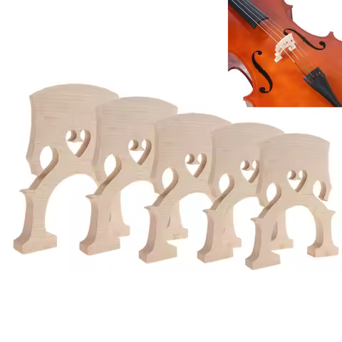 4/4 3/4 1/2 1/4 1/8 Cello Maple Bridge, Full Size Violoncello Bridge