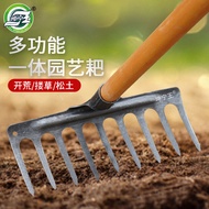 Kun Ning Wang Pertanian Merumput Lama Rumput Rumput Tebal Baru Rumput Sembilan Gigi Rake Rumah Tangg