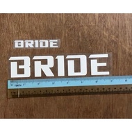 Sticker Bride for bucket seat