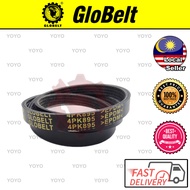 Hyundai Accent G4EK 1.5 1994 GloBelt Fan Belt Set (4PK610) (4PK875) (4PK895)