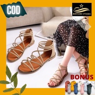 Sandal TALI Women SENDAL TEPLEK Women SANDAL FLAT Women SANDAL CASUAL Women SENDAL Relaxed Women SAN