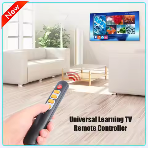 Universal 6 Button Keys Learning Remote Button Control Copy Code Infrared IR Duplicator Controller F
