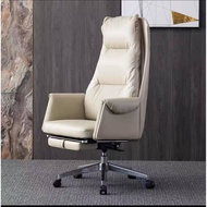 GoodLuck เก้าอี้สำนักงาน เก้าอี้ผู้บริหาร มีที่วางขา Furniture Office chair หนังคุณภาพสูงเทียบเคียงห