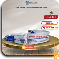 cuộn vòi chữa cháy D65 20m 16bar cuộn vòi cứu hỏa DRAGON 20m 16bar D65 dây dẫn nước máy bơm D65 Dây 