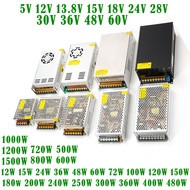 DC 5V 12V 24V 36V 48V 60V สวิทชิ่ง หม้อแปลงไฟฟ้า Switching Power Supply2A 3A 4A 5A 8A 10A 15A 20A 25A 30A 40A 50A 60A 100A สวิทชิ่ง เพาวเวอร์ ซัพพลาย