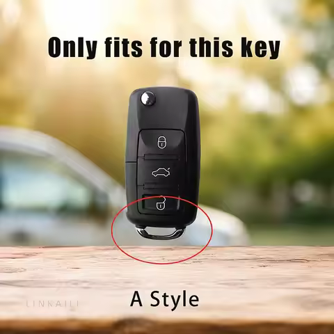 Suitable for Volkswagen Polo Tiguan Passat B5 B6 B7 Golf 4 5 6 MK6 Jetta Lavida zinc alloy car key b