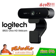 【การันตีของแท้ 100%】Logitech BRIO C1000e 4K HD Webcam สำหรับการประชุมทางวิดีโอการบันทึกสตรีมมิ่งเข้ากันได้กับ chromacam สำหรับ Windows รับประกัน 1 ปี Logitech BRIO One
