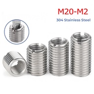 5pcs-1pcs GB 304 Stainless Steel Inside Outside Thread Slotted Adapter Screw M2 M2.5 M3 M4 M5 M6 M8 