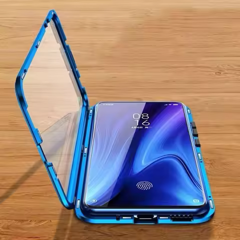 360 Metal Cover For Realme GT Neo5 SE Magnetic Case For Realme GT Neo 5SE Shockproof Tempered Glass 