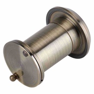[Ship in 24h] Home Security Optical Glass 220 Degree Wide Angle Door Scope Viewer (Bronze)