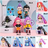 Huntrix KPOP Key Chain Cute Gift Key Ring Key Holder HUNTRIX Golden