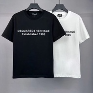 Dsquared2 Men Women Pure Cotton T-Shirt Casual All-Match