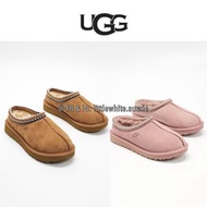 澳洲直送✈️ UGG Tasman Slipper 女裝毛毛拖鞋  (啡色 棕色 蓮藕色 Tazz款式 短雪靴 短靴 平底鞋 涼鞋 懶人鞋 冬天 毛毛鞋 保暖 Slippers Slides)