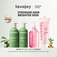 [Lazada x lavojoy Surprise Box at RM119] lavojoy 2in1 Hold Me Tight PRO Shampoo 280ml + Conditioner 