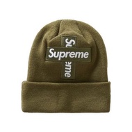 Supreme New Era Cross Box Logo Beanie 毛帽 毛線帽