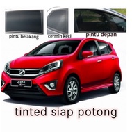 Perodua Axia Tinted 2PLY UV 99% Siap Potong