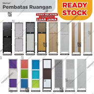 Rattan Screen, Unique Minimalist Rattan Room Partition Divider Model