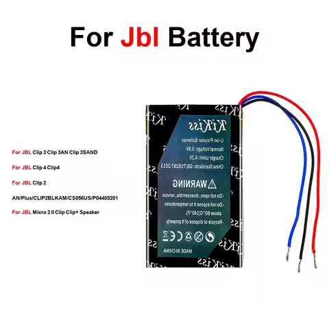 Battery Fast Charging FT403048P GSP903052 GSP383555 1300-1500mAh For Jbl Micro 2 Clip 3AN 3SAND clip