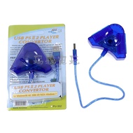 P PS2 Wired Handle to USB Interface Converter PS3 Adapter PS2 to Computer Converter PC Converter