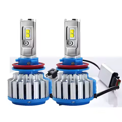 Turbo Led T1 H7 H1 H3 H4 H11 H13 9004 9005 9006 9007 881 High Low Beam Canbus Bulb Car Led Headlight