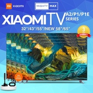 Xiaomi A2/A/A PRO Series 32"/43"/55"/58"/65" Smart Android TV with Google Playstore Netflix Youtube Built in