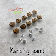 (10Pcs) Levis JEANS Button