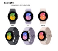 ---沽清！Out of stock！售罄！----Samsung Galaxy Watch5 40mm (R900 Bluethooth: $1,218 | R905 LTE: NA)三星Watch 5 智能藍牙運動手錶，Advanced Sleep Coaching，100% brand new水貨!