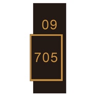 unit number signage House CustomisedNumbers Plaques Number Signage Home door number sign  house unit