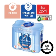 [BCRS] F & N Ice Mountain Sparkling Can Water - Peach