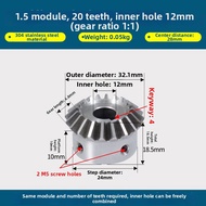 1:1 Transmission 90 Degree Bevel Gear