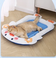 PetStern Pets Cooling Bed สัตว์เลี้ยงเสื่อทำความเย็นเตียงนอนนุ่มยืดหยุ่นพับได้สุนัขเสื่อทำความเย็นสำหรับสุนัขแมวฤดูร้อน