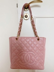 Chanel  Vintage Caviar PST Tote bag Pink 粉紅古董