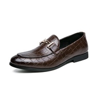 New style men's luxury PU leather loafer boat shoes size 48 dress shoes &amp; Oxford business loafer shoes for men